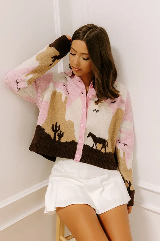 Giddy Up Buttercup Knit Cardigan sold by Impressions