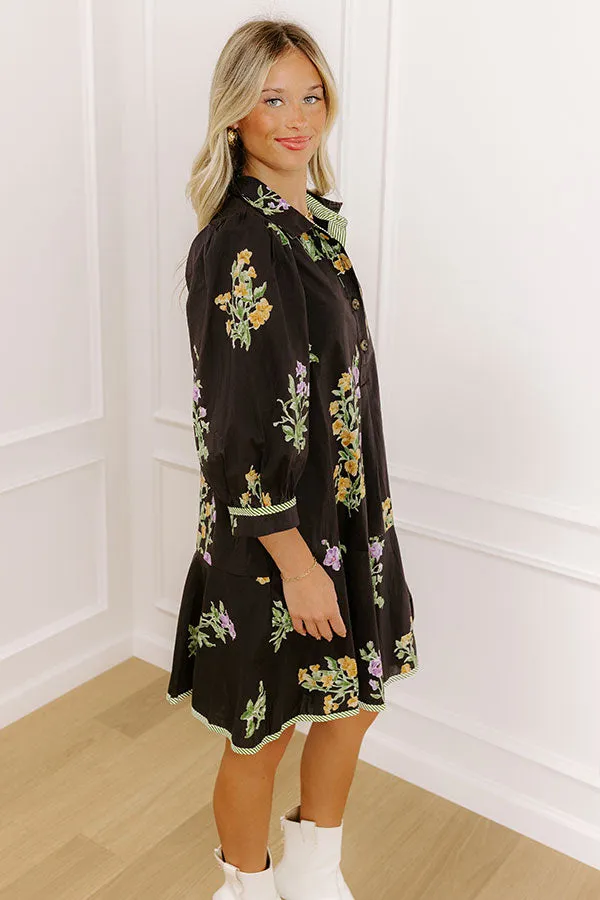 Wildflower Picking Mini Dress sold by Impressions product image thumbnail 4
