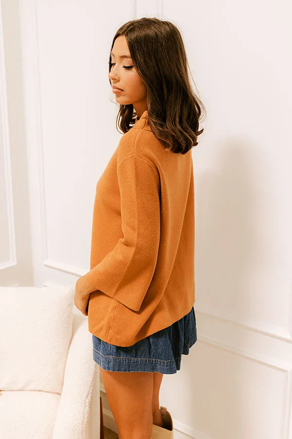 Simply Chic Sweater Top in Camel sold by Impressions product image thumbnail 4