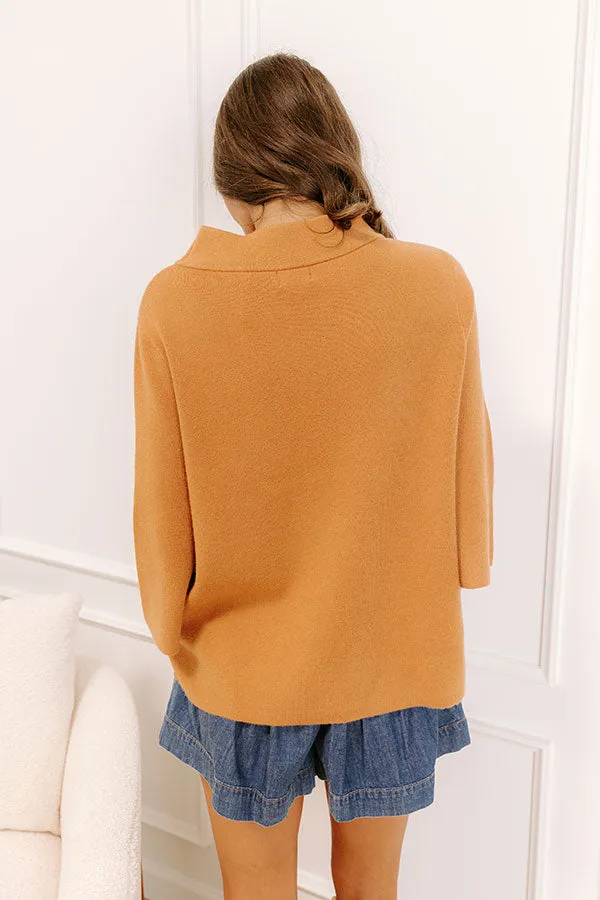 Simply Chic Sweater Top in Camel sold by Impressions product image thumbnail 5