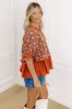 Chai Latte Sippin Jacquard Top sold by Impressions