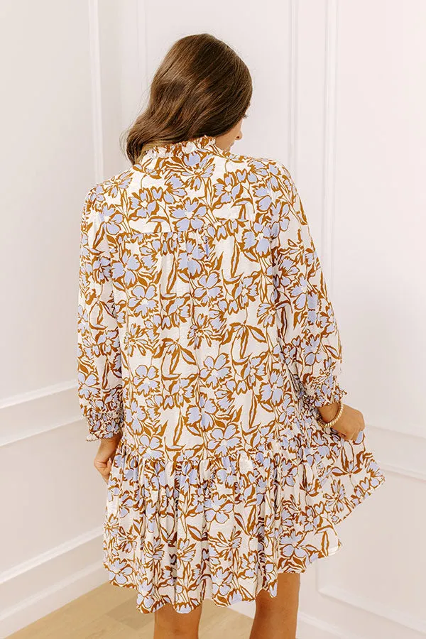 Sweet Serenity Floral Mini Dress sold by Impressions product image thumbnail 3