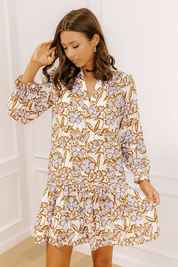 Sweet Serenity Floral Mini Dress sold by Impressions