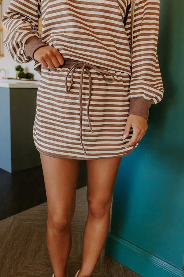 Kindred Spirit High Waist Stripe Skort sold by Impressions product image thumbnail 2