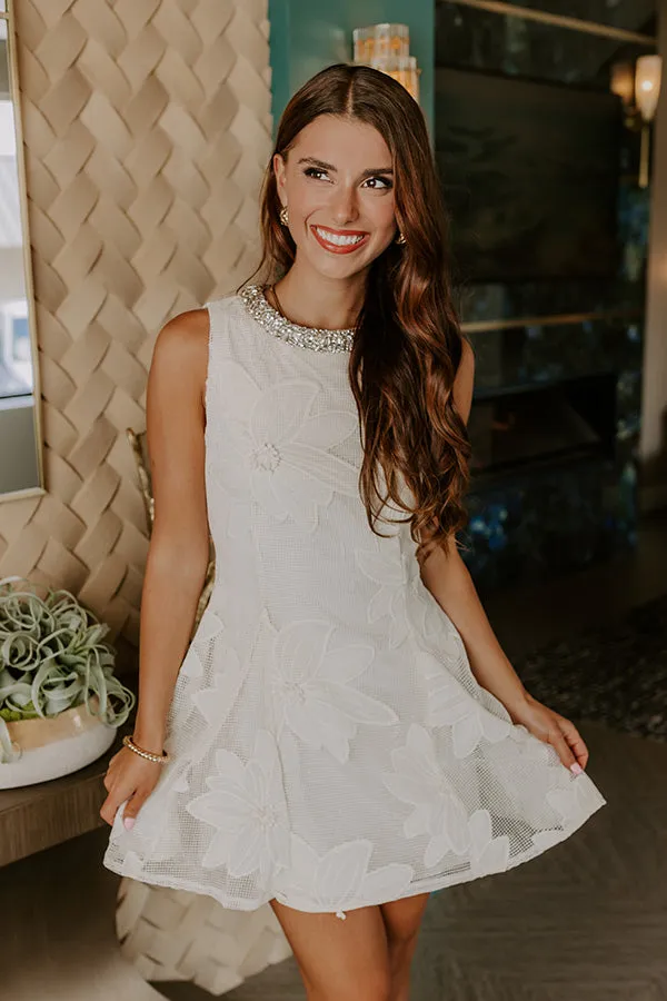 Sparks Fly Rhinestone Embellished Mini Dress sold by Impressions product image thumbnail 5