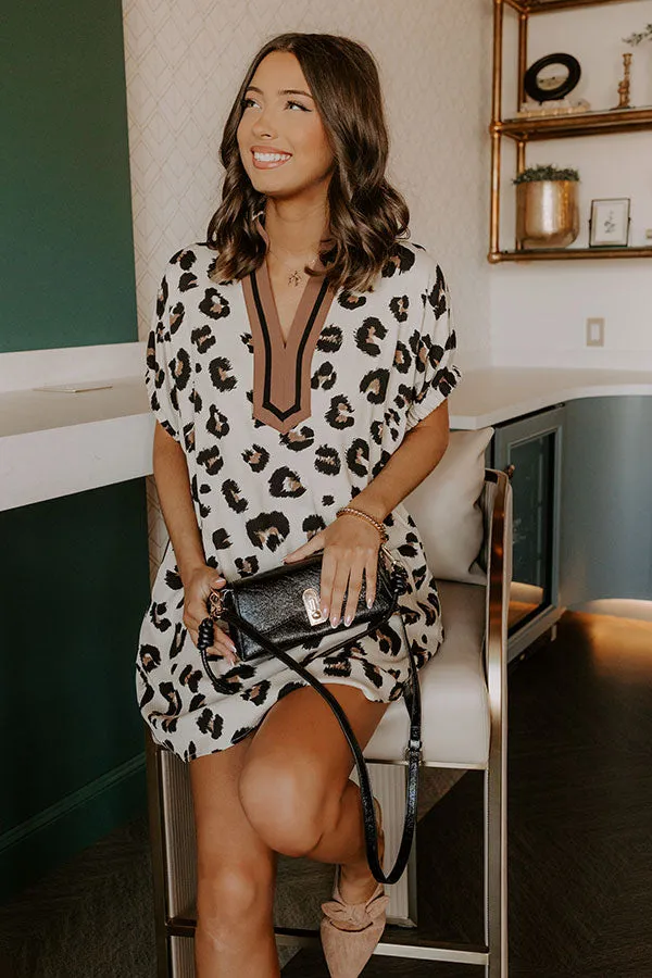 Loving Views Leopard Mini Dress sold by Impressions product image thumbnail 2