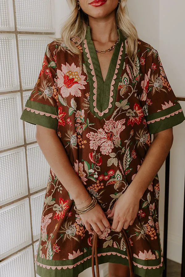 Bohemian Dreams Floral Mini Dress sold by Impressions product image thumbnail 3