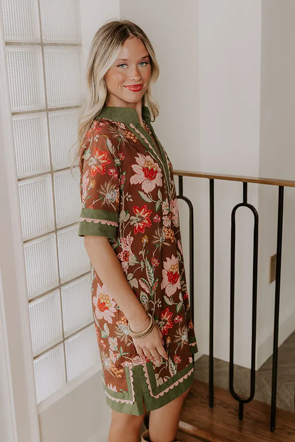 Bohemian Dreams Floral Mini Dress sold by Impressions product image thumbnail 5