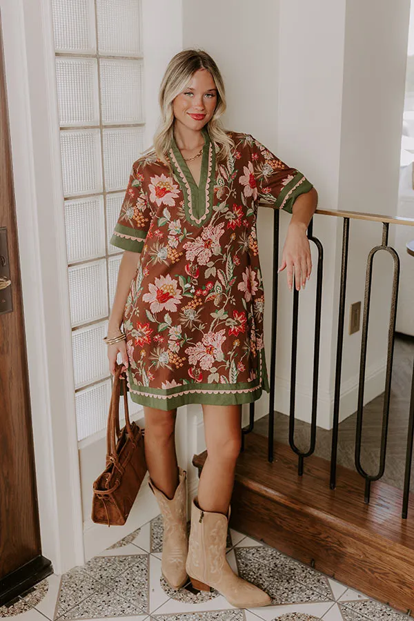 Bohemian Dreams Floral Mini Dress sold by Impressions product image thumbnail 2