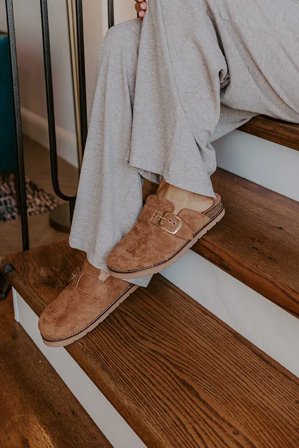 Day Dream Faux Suede Clogs sold by Impressions