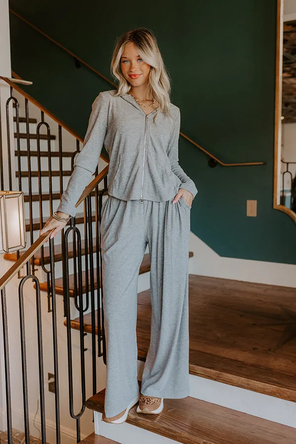 Soft Focus Zip Up Sweater in Grey sold by Impressions product image thumbnail 3