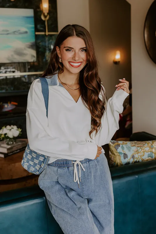 Crisp Coastline Sweatshirt sold by Impressions