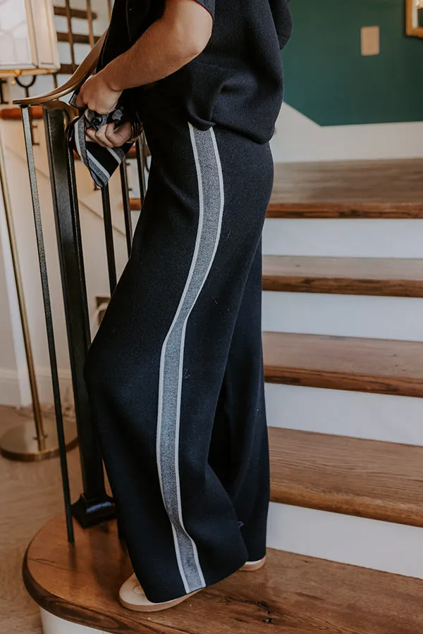 Connecting Flight High Waist Wide Leg Pants in Black sold by Impressions product image thumbnail 2