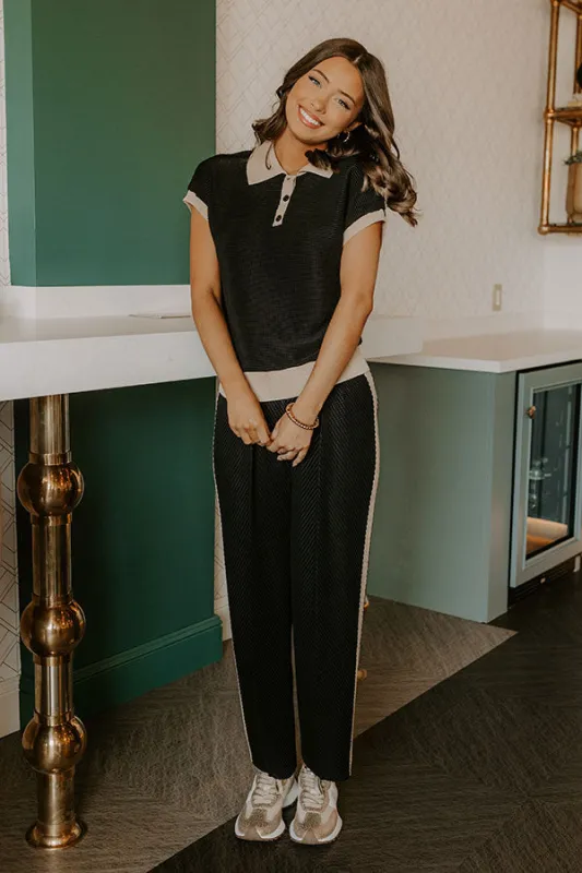First Class Femme High Waist Pleated Pants sold by Impressions