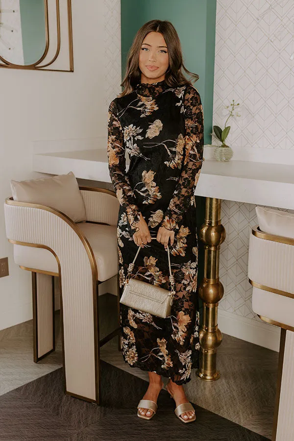 Feeling Romantic Floral Lace Maxi Dress sold by Impressions product image thumbnail 4