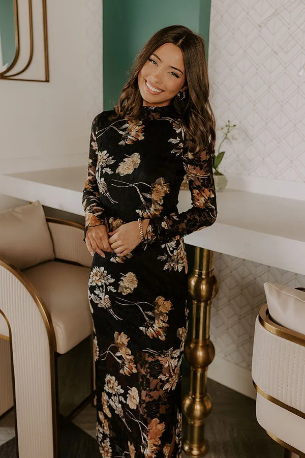 Feeling Romantic Floral Lace Maxi Dress sold by Impressions product image thumbnail 2