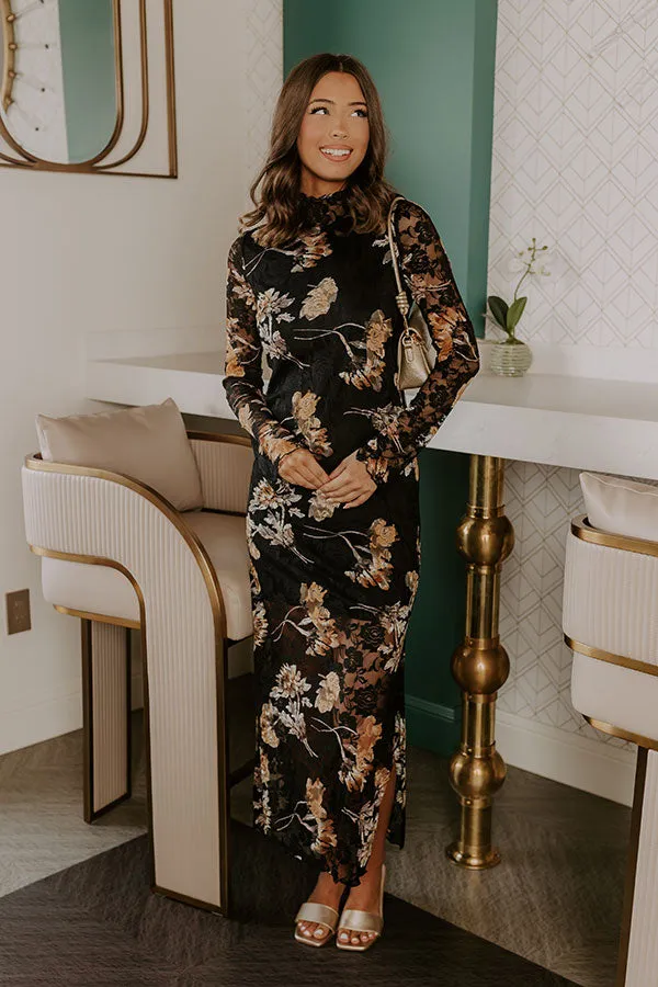 Feeling Romantic Floral Lace Maxi Dress sold by Impressions product image thumbnail 3