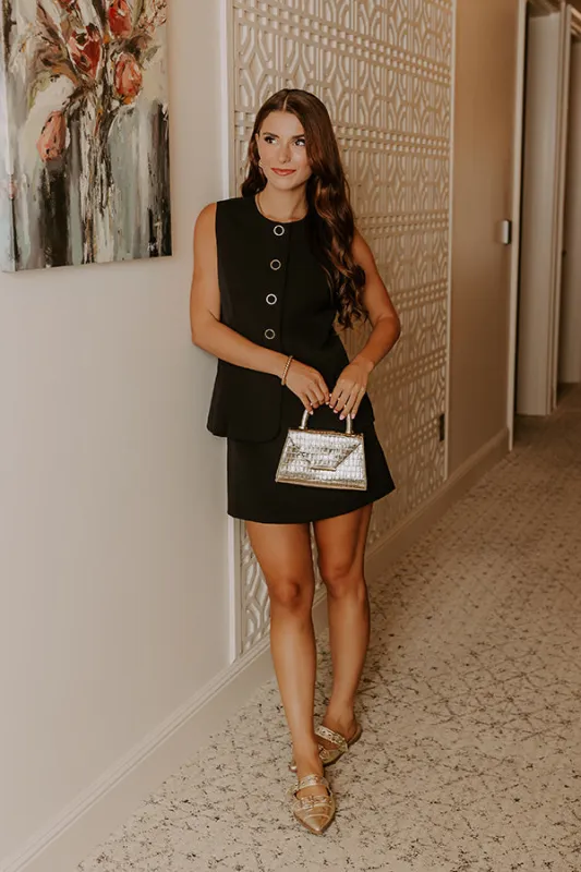 Uptown Views Romper in Black sold by Impressions