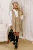 Pep In Your Step Wool-Blend Mini Dress sold by Impressions
