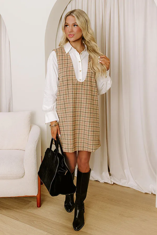 Pep In Your Step Wool-Blend Mini Dress sold by Impressions product image thumbnail 3