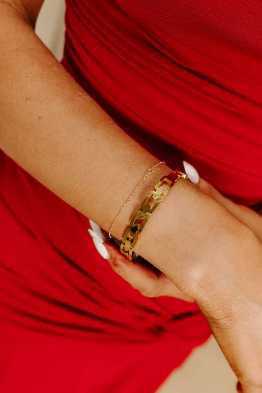 Art District Chic Stainless Steel Cuff Bracelet sold by Impressions