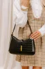 The Judith Faux Leather Purse in Black sold by Impressions