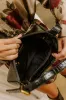 The Judith Faux Leather Purse in Black sold by Impressions
