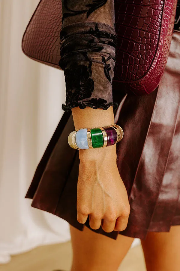 Soho Views Stretch Bracelet in Multi sold by Impressions