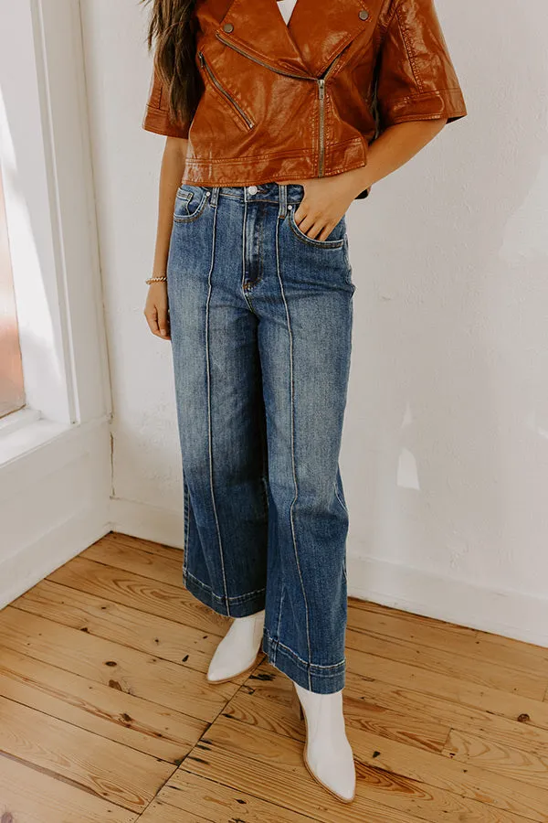 The Carmen High Waist Wide Leg Jean in Medium Wash sold by Impressions product image thumbnail 2