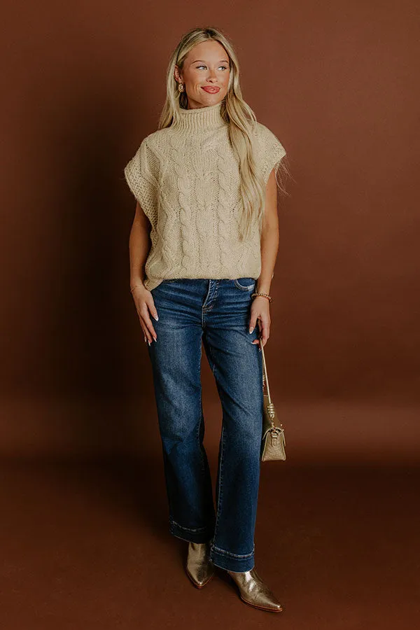 Cozy Mindset Cable Knit Sweater Top sold by Impressions product image thumbnail 2