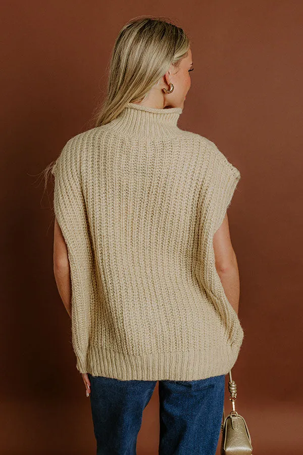 Cozy Mindset Cable Knit Sweater Top sold by Impressions product image thumbnail 4