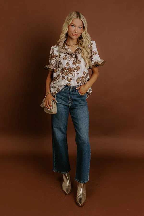 Floral Estate Stripe Top sold by Impressions product image thumbnail 3