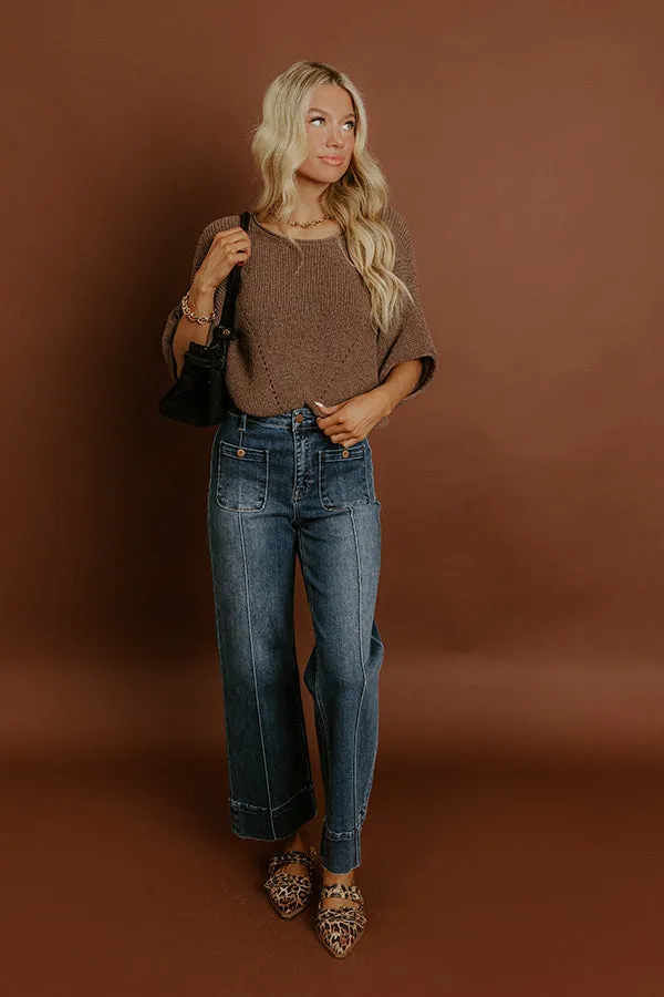 Pumpkin Spice Sippin Knit Top in Mocha sold by Impressions product image thumbnail 2