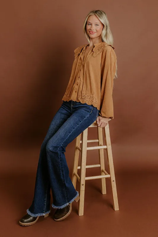 RISEN Hadley Midrise Flares sold by Impressions