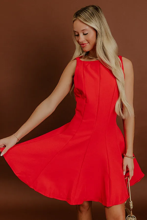 Penthouse Party Mini Dress in Red sold by Impressions product image thumbnail 3