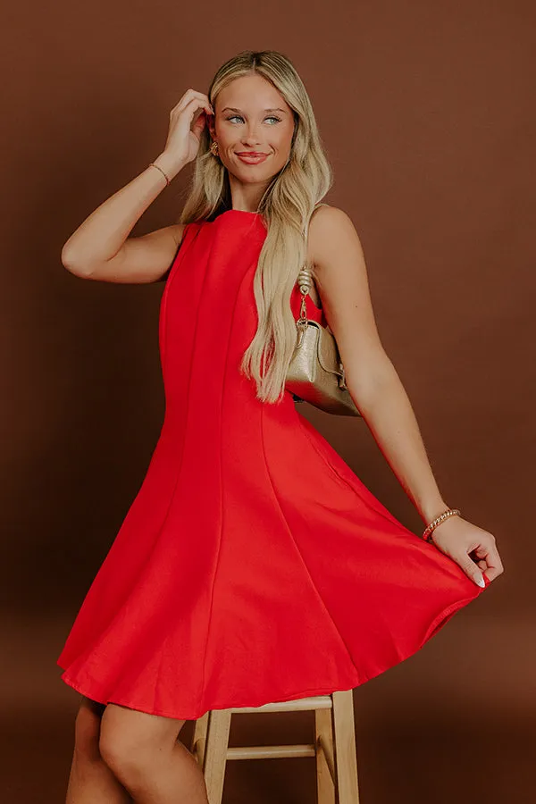 Penthouse Party Mini Dress in Red sold by Impressions product image thumbnail 2