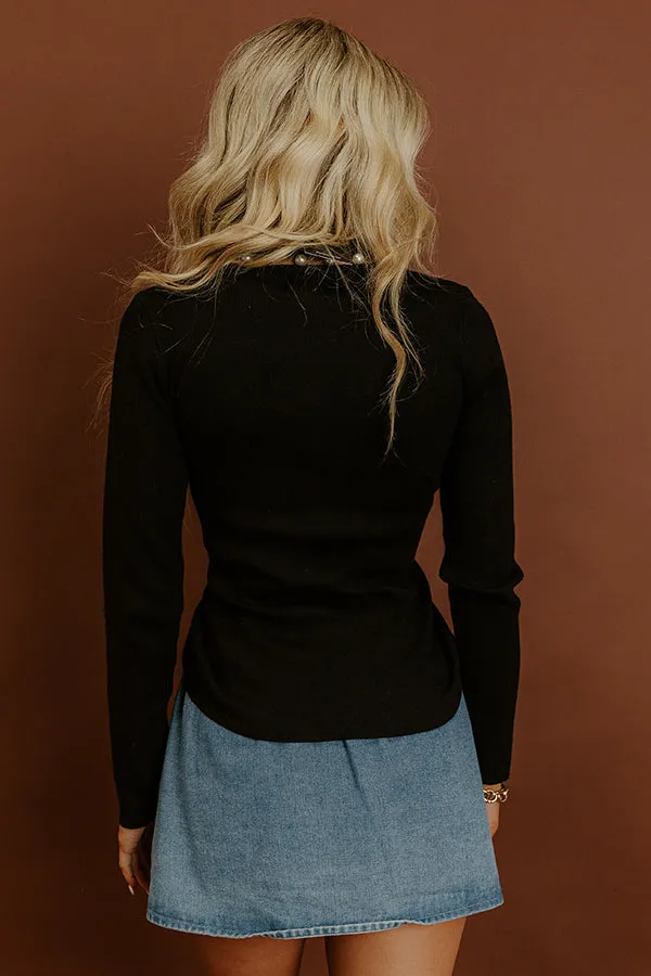 City Sleek Pearl Embellished Sweater Top sold by Impressions product image thumbnail 4