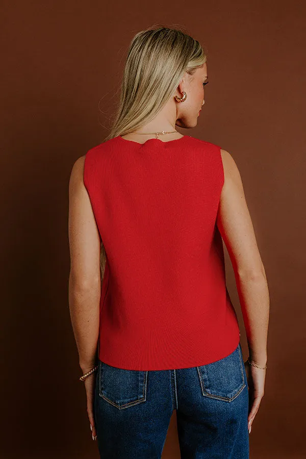 Botanical Charm Embroidered Vest Top sold by Impressions product image thumbnail 5