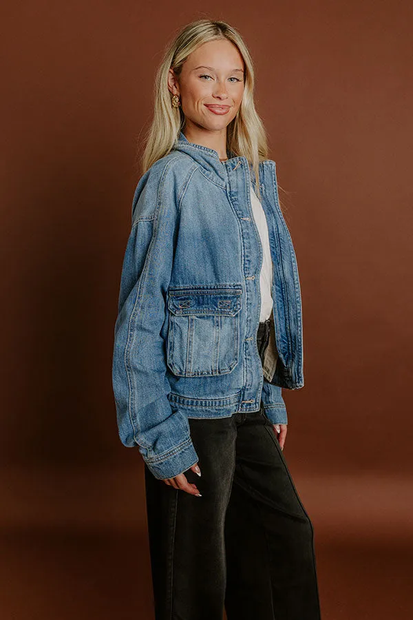RISEN Millie Denim Jacket sold by Impressions product image thumbnail 4