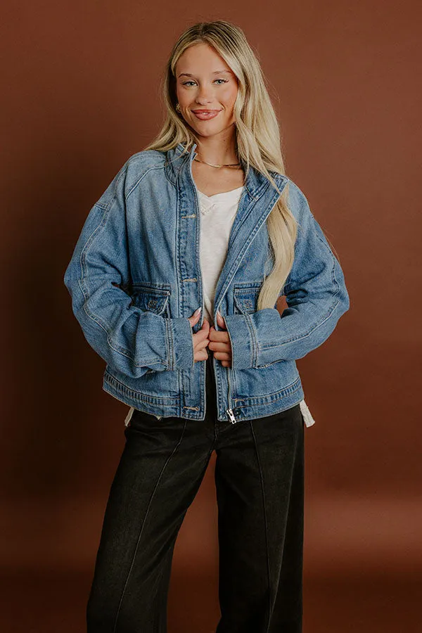 RISEN Millie Denim Jacket sold by Impressions