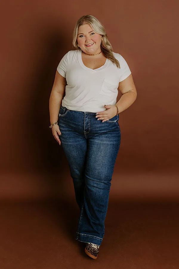 RISEN Ava High Waist Straight Leg Jean Curves sold by Impressions