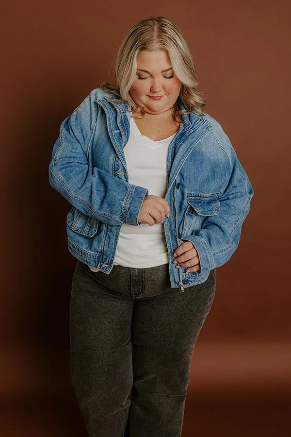 RISEN Millie Denim Jacket Curves sold by Impressions product image thumbnail 3