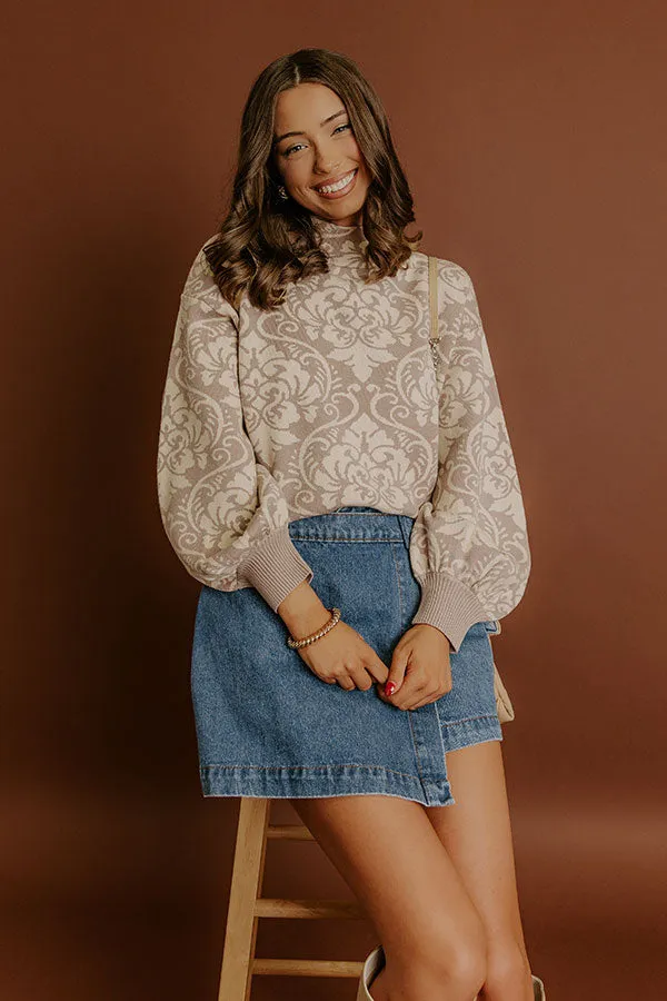 Chic Comfort Knit Sweater Top sold by Impressions