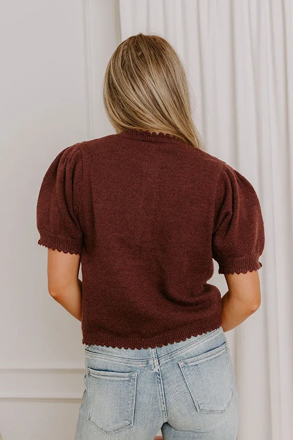 Charm And Chic Knit Top sold by Impressions product image thumbnail 5