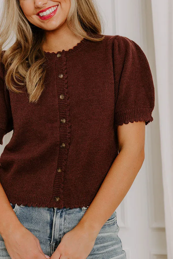 Charm And Chic Knit Top sold by Impressions product image thumbnail 2