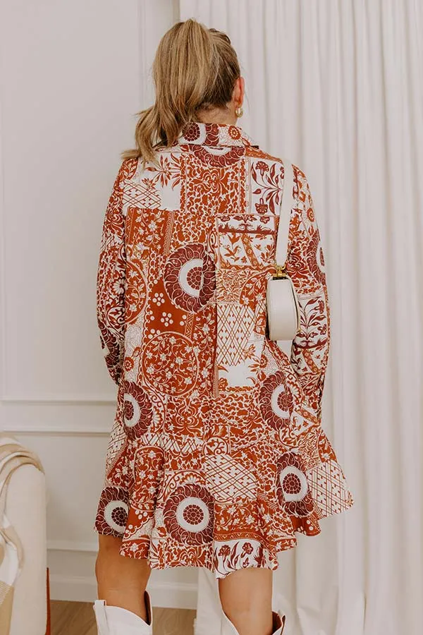 The Boho Edit Floral Mini Dress sold by Impressions product image thumbnail 5