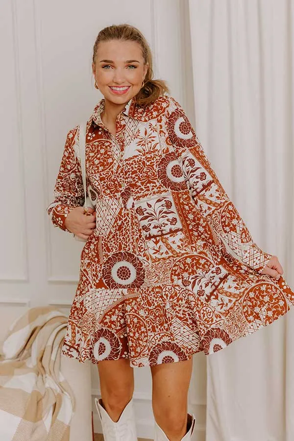 The Boho Edit Floral Mini Dress sold by Impressions product image thumbnail 3