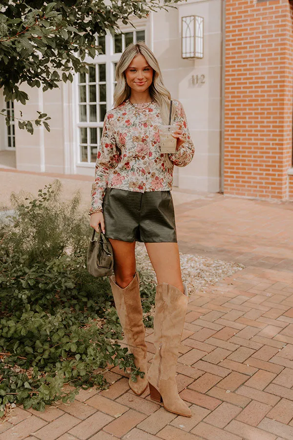 Sweet Meadow Floral Knit Cardigan sold by Impressions product image thumbnail 5