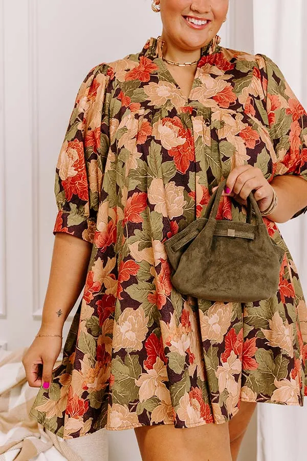 Pick Of The Patch Floral Mini Dress Curves sold by Impressions product image thumbnail 4