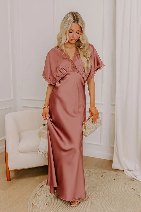 Eternal Elegance Satin Maxi Dress sold by Impressions product image thumbnail 3